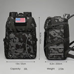 EKON HelmetVault Riding Backpack