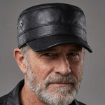 EKON MotoRoad Sheepskin Cadet Cap
