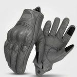 EKON Perforated Goatskin Riding Gloves