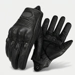 EKON Perforated Goatskin Riding Gloves