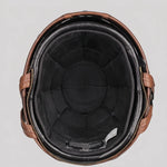 EKON Retro Visor Half Helmet