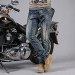 EKON Retro Denim Riding Jeans
