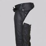 EKON Zip-Out Cowhide Riding Chaps