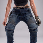 EKON Women’s Aramid-Lined Cargo Riding Jeans