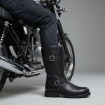 EKON BuckleZip Engineer Moto Boots