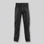 EKON Blacktop Cowhide Riding Chaps