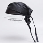EKON Perforated Biker Skull Cap