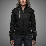 EKON Shadow Buckle Moto Jacket