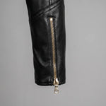 EKON Lioncrest Cropped Moto Jacket
