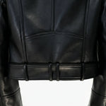 EKON Lioncrest Cropped Moto Jacket
