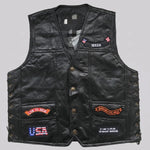 EKON Independent Lace-Up Moto Vest