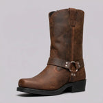 EKON Men’s Mid-Calf Motorcycle Boots