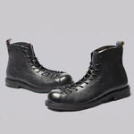 EKON Roadsmith Leather Lace-Up Boots