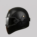 EKON AeroVisor Retro Riding Helmet