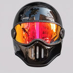 EKON PureRetro Full-Face Riding Helmet