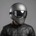 EKON PureRetro Full-Face Riding Helmet