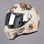 EKON New York Graphic Retro Helmet