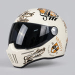 EKON New York Graphic Retro Helmet