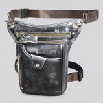 EKON RoadVault Leather Leg Bag