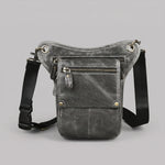 EKON MotoStash Leather Leg Bag