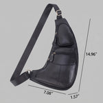 EKON RouteSling Leather Crossbody Bag