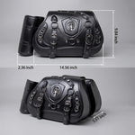 EKON ChainCrest Motorcycle Saddlebags