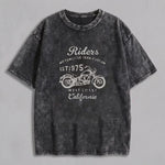 EKON WestRide Washed Moto Graphic Tee