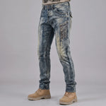 EKON Retro Denim Riding Jeans