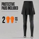 EKON Women’s Pleated Riding Leggings