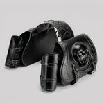 EKON SkullVault Motorcycle Saddlebags
