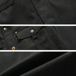 EKON Plaid-Lined Western Jacket