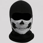 EKON Skull-Graphic Moto Balaclava
