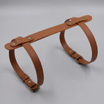 EKON Leather Motorcycle Blanket Holder