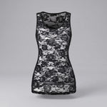EKON Women’s Lace Skull Graphic Tee