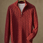 Alessandro Cotton Quarter-Zip Sweater
