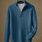 Alessandro Cotton Quarter-Zip Sweater