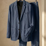 Lorenzo Linen-Blend Suit