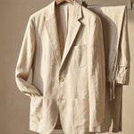 Santiago Linen-Blend Suit