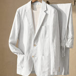 Santiago Linen-Blend Suit