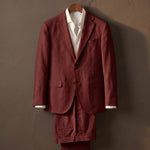 Renato Linen-Blend Suit