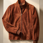 Carlo Suede Bomber Jacket