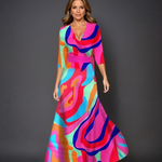 Aria™ | Chic Dress with Floral Print