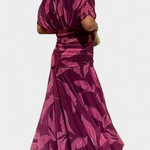 Alondra™ | Long Floral Dress with V-Neck
