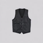 EKON Leather Motorcycle Vest