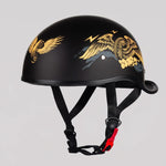 EKON Open-Face Motorcycle Half Helmet