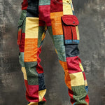 Evan | Heritage Patchwork Cargo Trousers