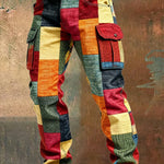 Evan | Heritage Patchwork Cargo Trousers