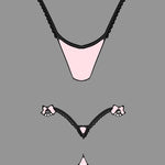 Jirai Kei Bow Thong
