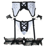 Jirai Kei Garter Lingerie Set