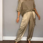 Alessandra Ricci | Satin Lounge Set For Women